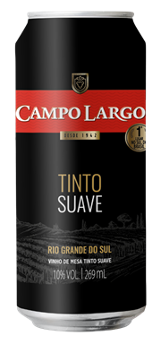 Lançamento vinho Campo Largo versão lata