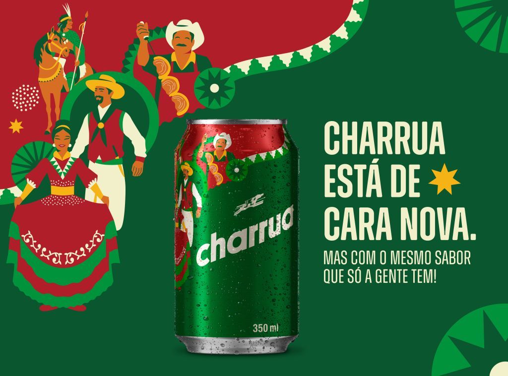 Coca-Cola FEMSA Brasil lança novo visual do guaraná Charrua