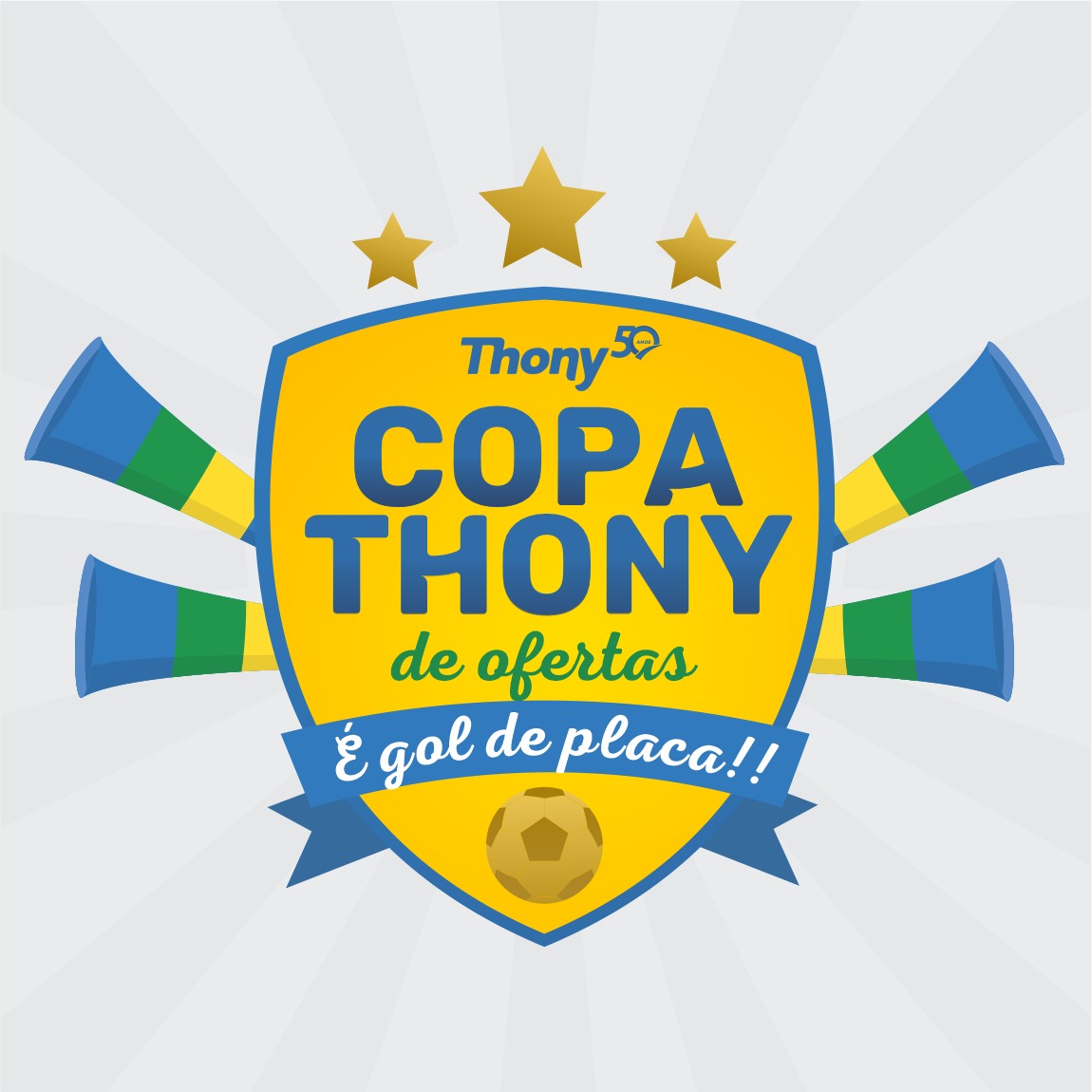 Clima de Copa do Mundo invade a Rede de Ferragens Thony