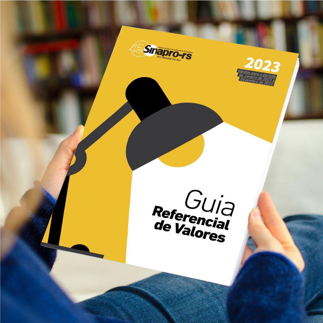 Sinapro-RS lança Guia Referencial de Valores 2023