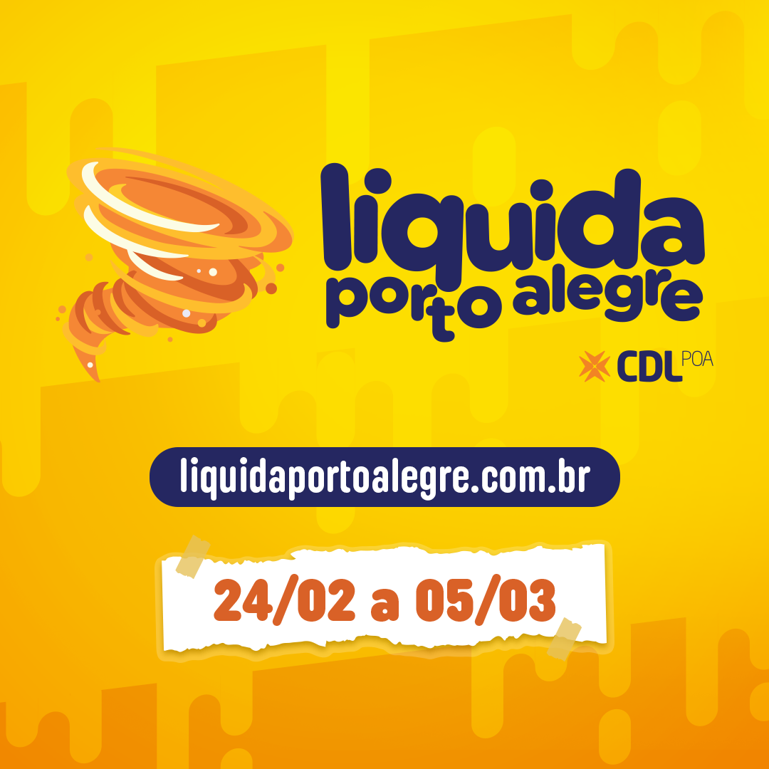 A 26ª edição do Liquida Porto Alegre derrete os preços da Capital