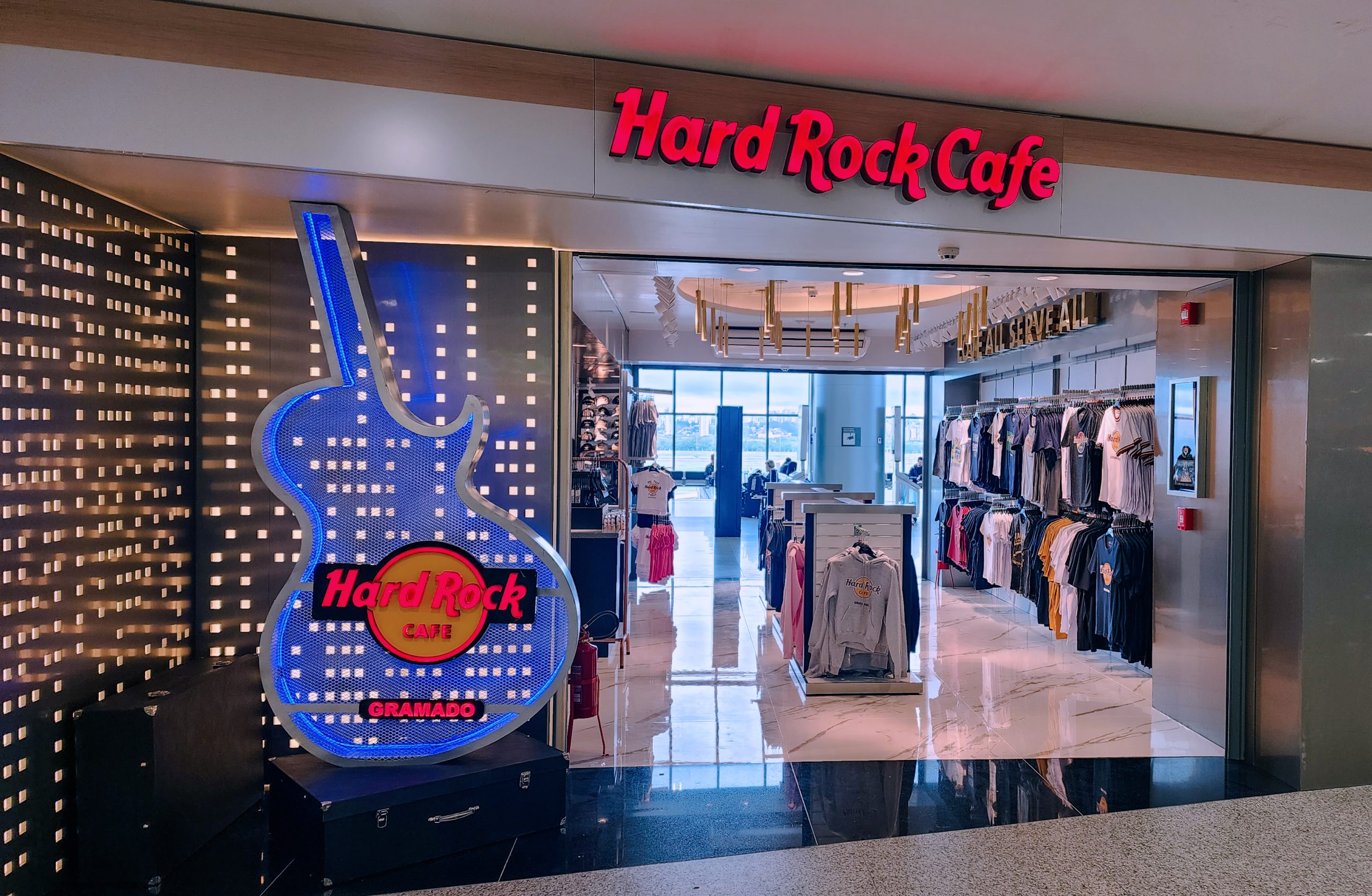 Hard Rock chega ao Porto Alegre Airport