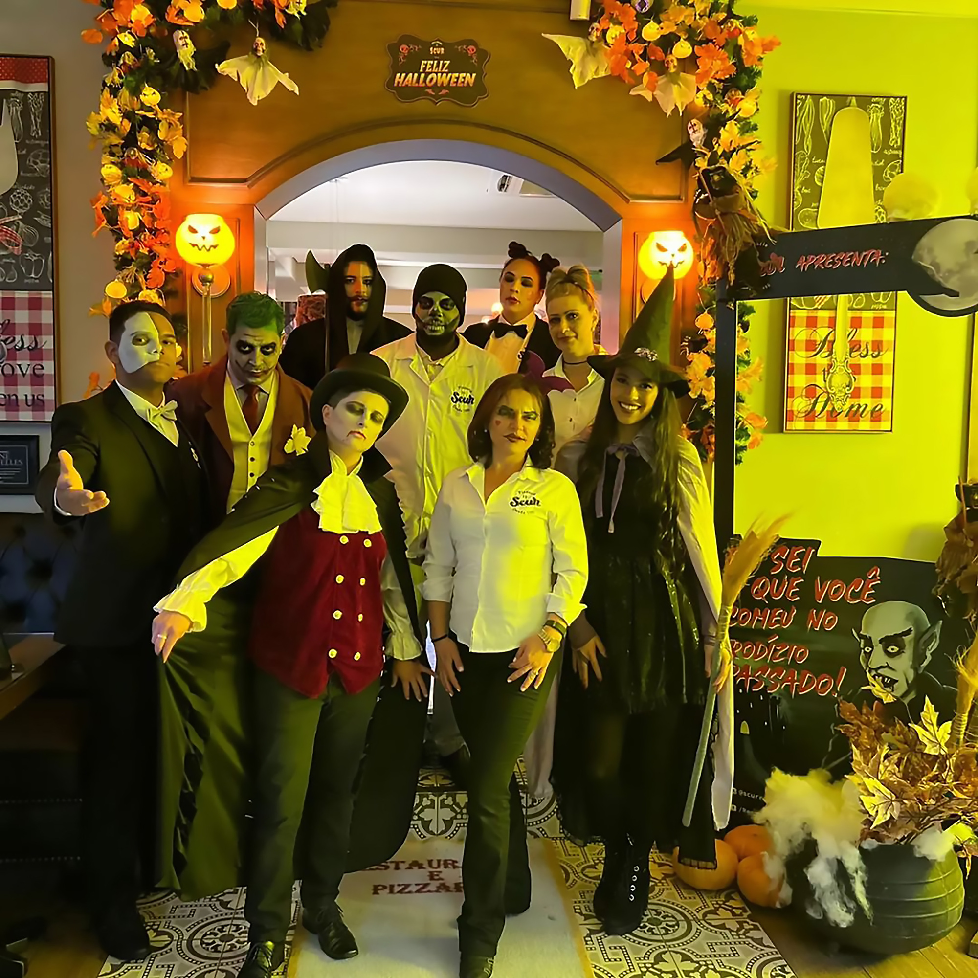 Scur Pizzaria realiza a sexta edição do Halloween no Scur