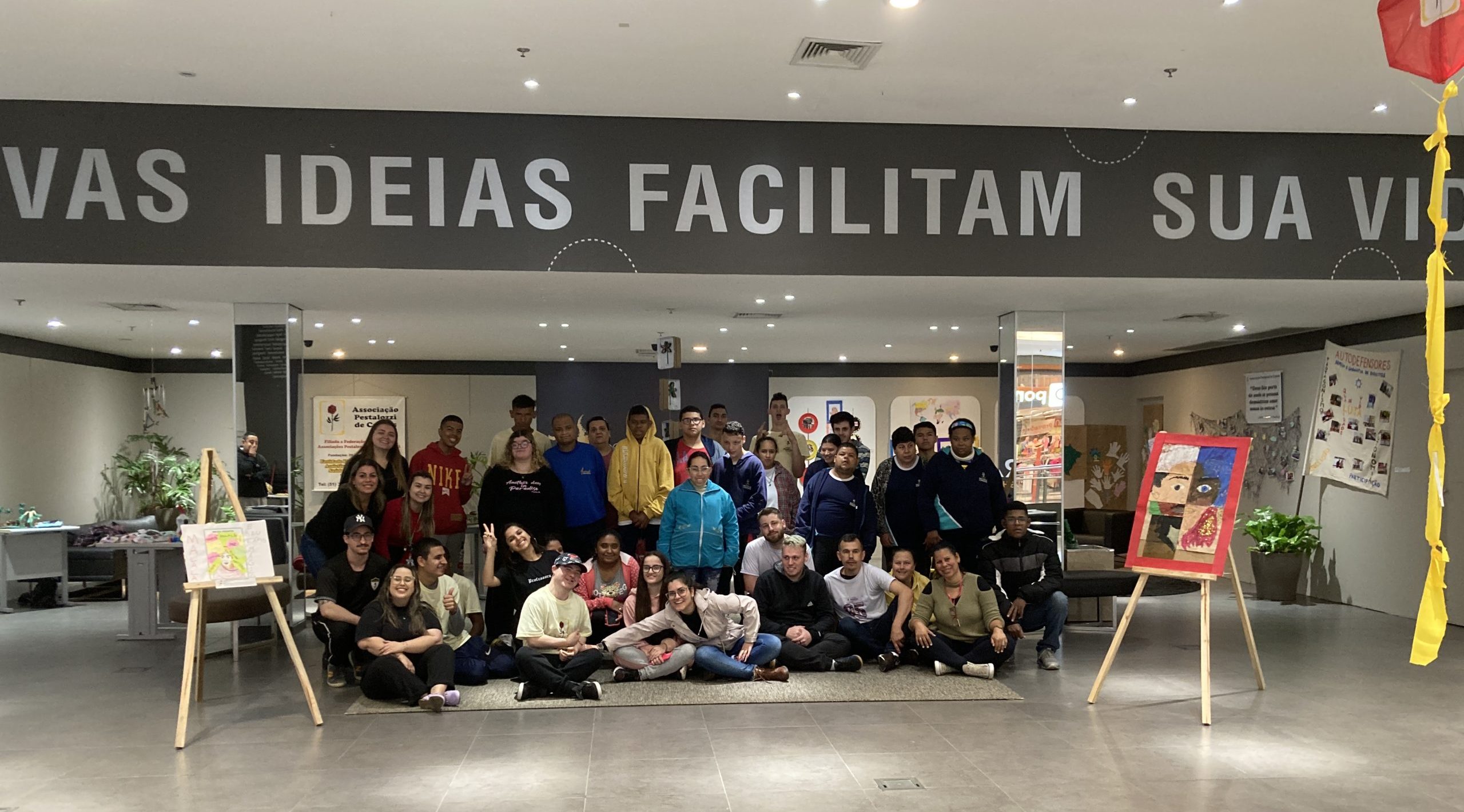 Espaço Cultural Canoas Shopping recebe Exposição da Associação Pestalozzi de Canoas