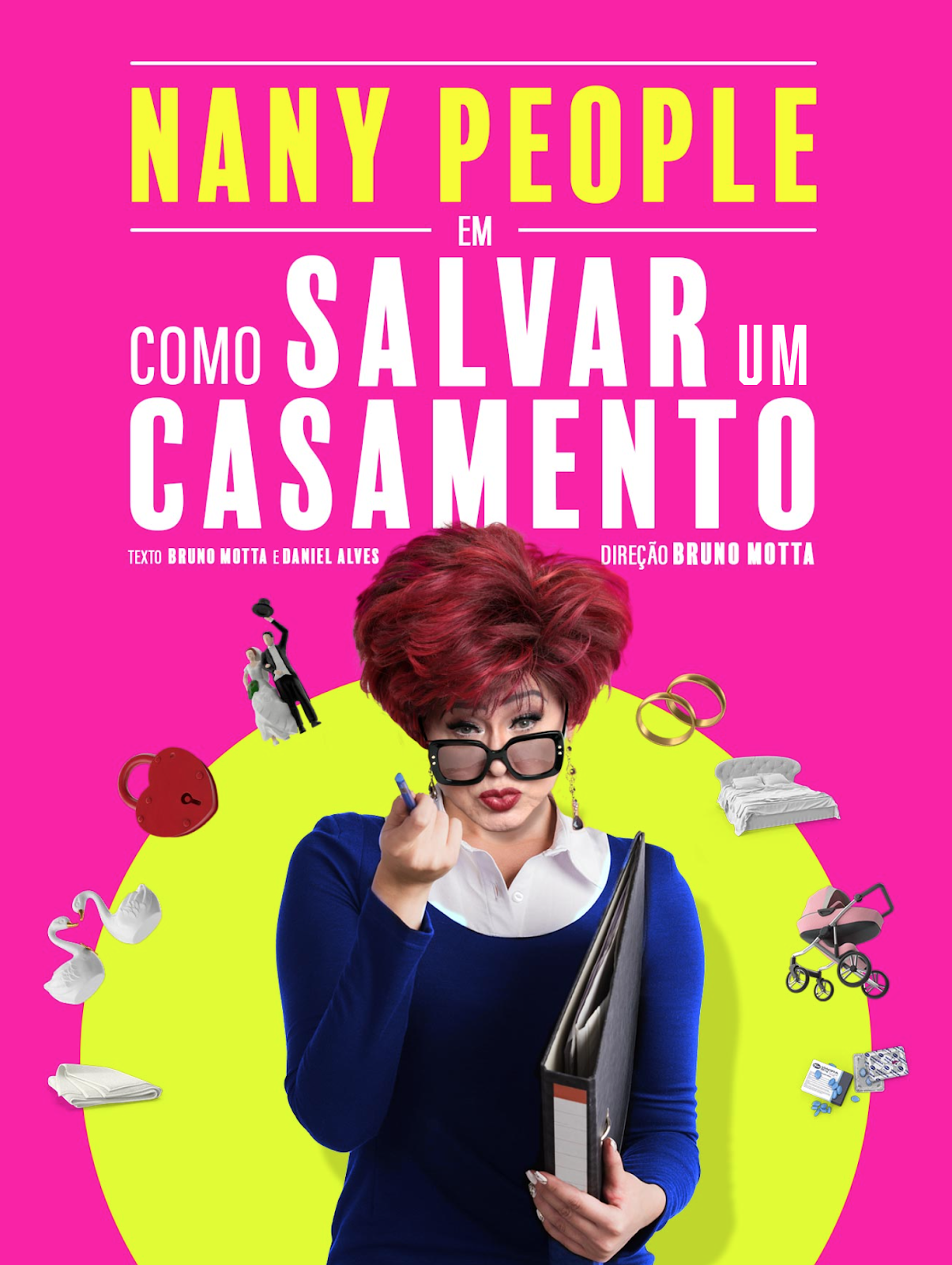 Nany People estreia o espetáculo ‘Como Salvar Um Casamento’, dia 23 de janeiro, às 20h, no Teatro CIEE-RS Banrisul