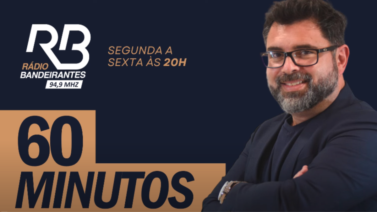 60 Minutos da Rádio Bandeirantes, completou um ano no dia 30 de janeiro