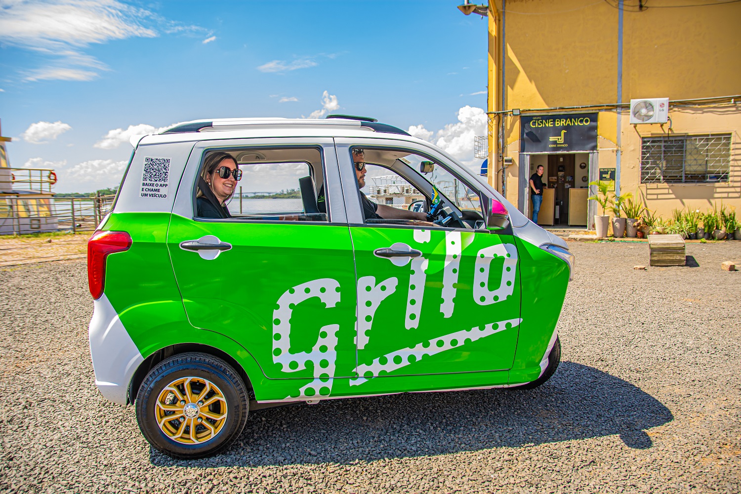 Grilo Mobilidade e Cisne Branco se unem e oferecem passeio turístico