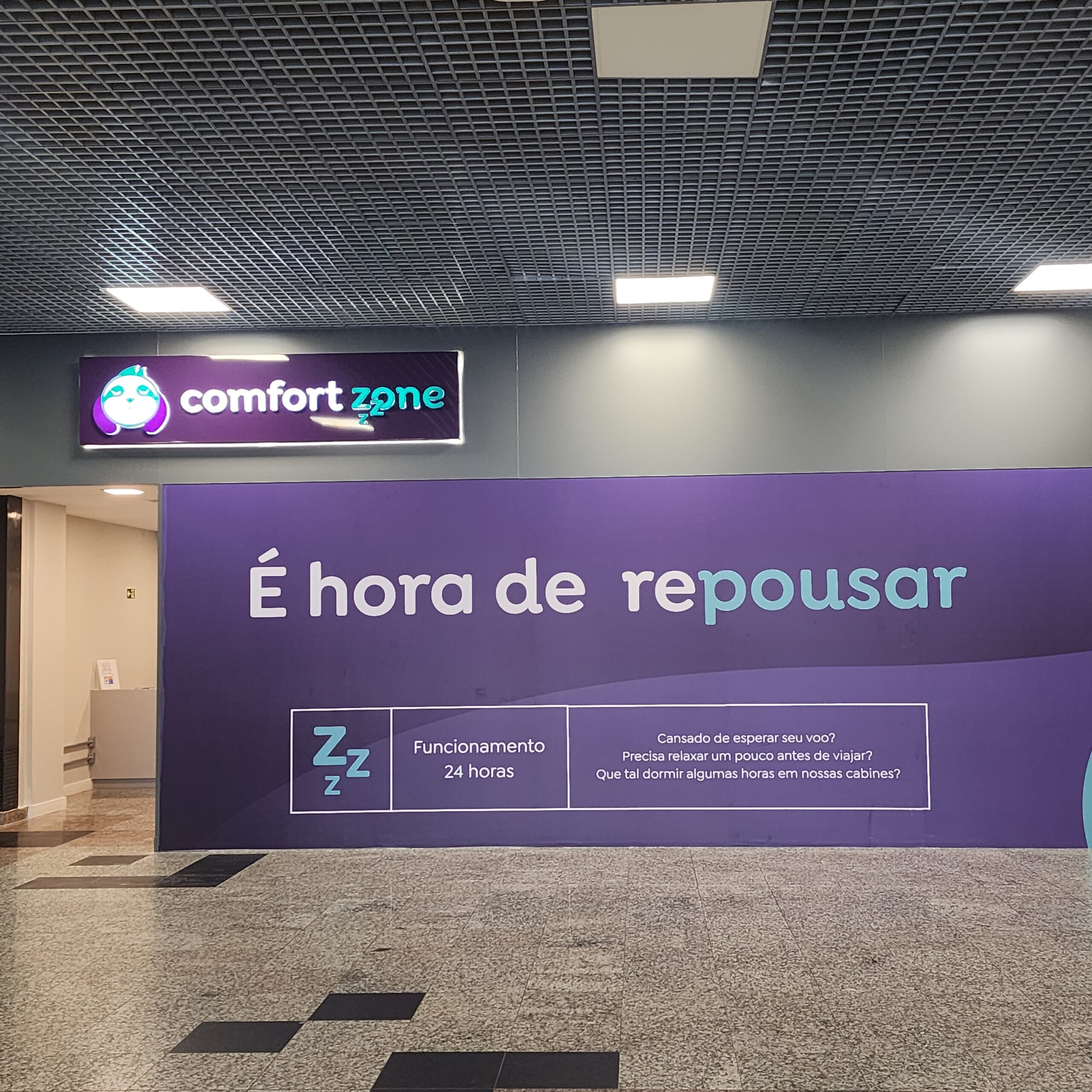 Comfort Zone inaugura espaço no Porto Alegre Airport