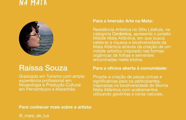 Projeto Imersão Arte na Mata realiza primeira oficina gratuita em Rolante