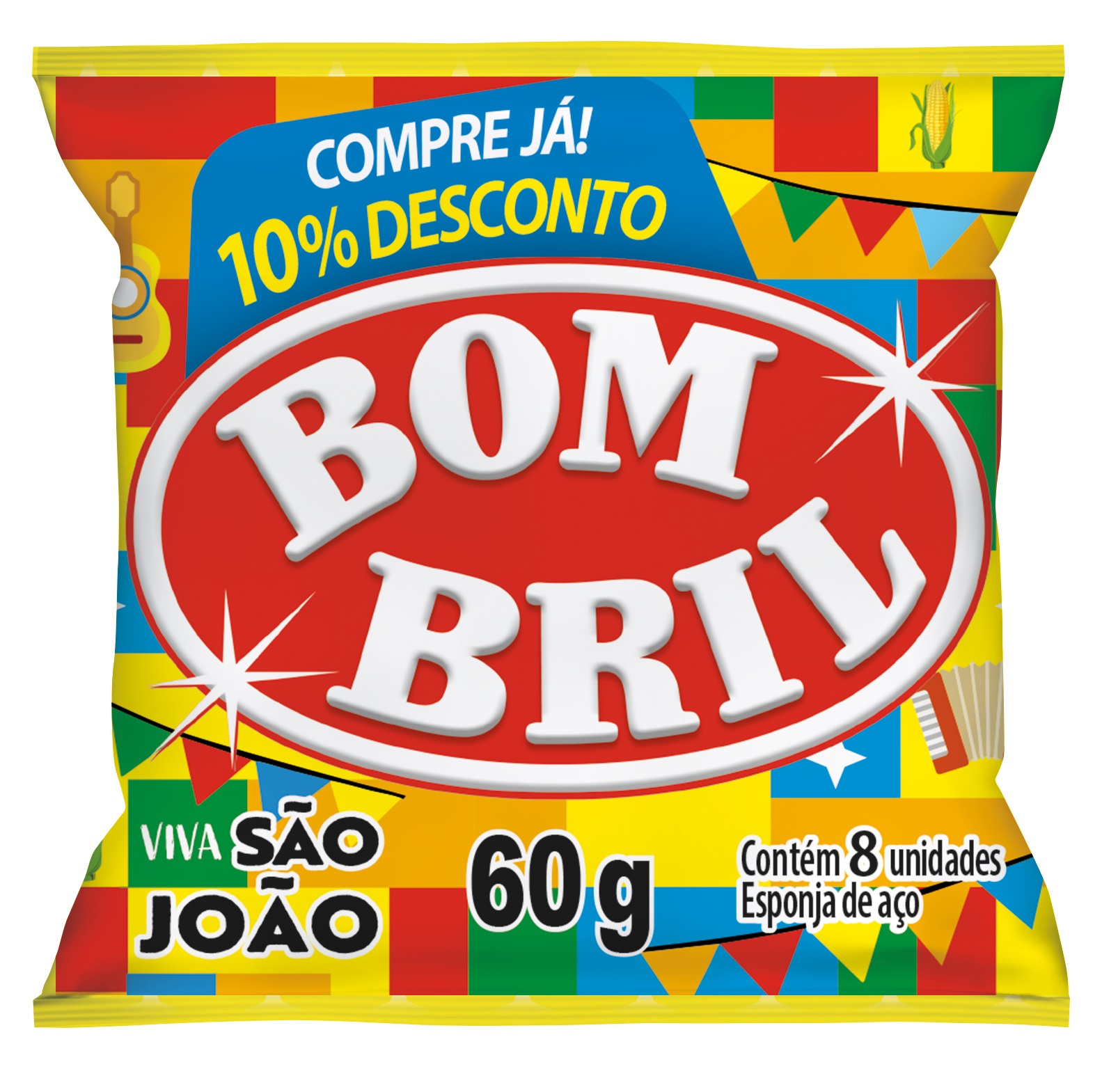 Bombril anuncia o lançamento de embalagem comemorativa ao São João e novo jingle em formato de repente