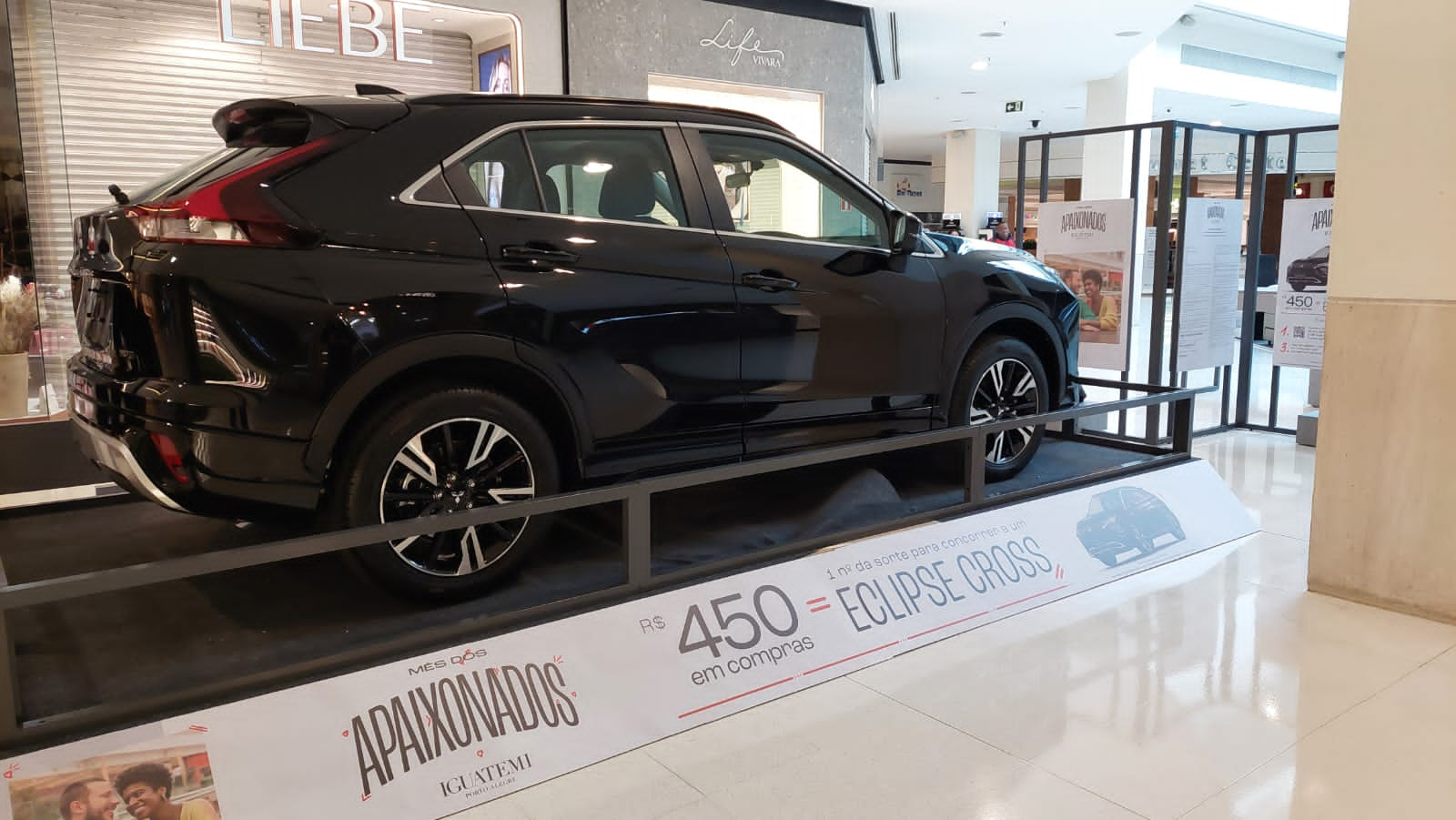 Iguatemi lança campanha dos Namorados e sorteia Eclipse Cross