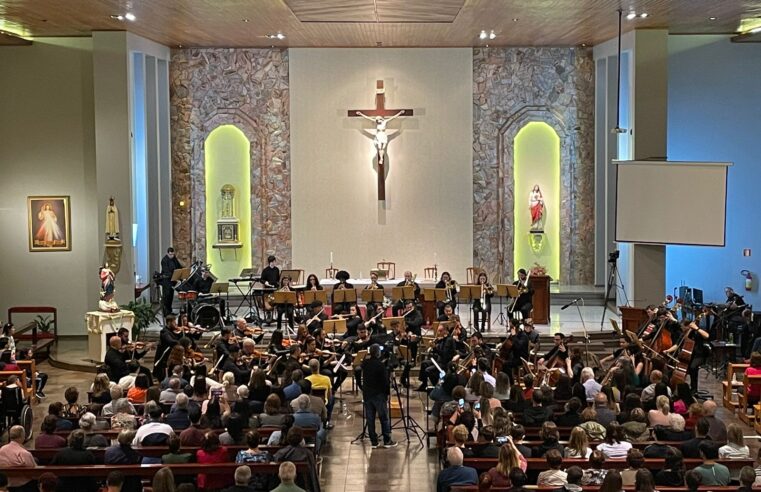 Orquestra Acadêmica da UCS leva Concerto Clássico Solidário à Catedral Santa Teresa