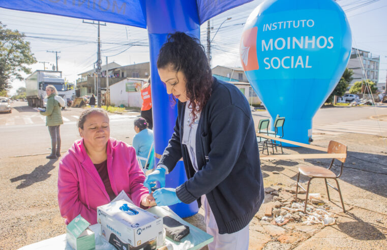 Hospital Moinhos de Vento realiza ação de saúde às vítimas da enchente em Eldorado do Sul