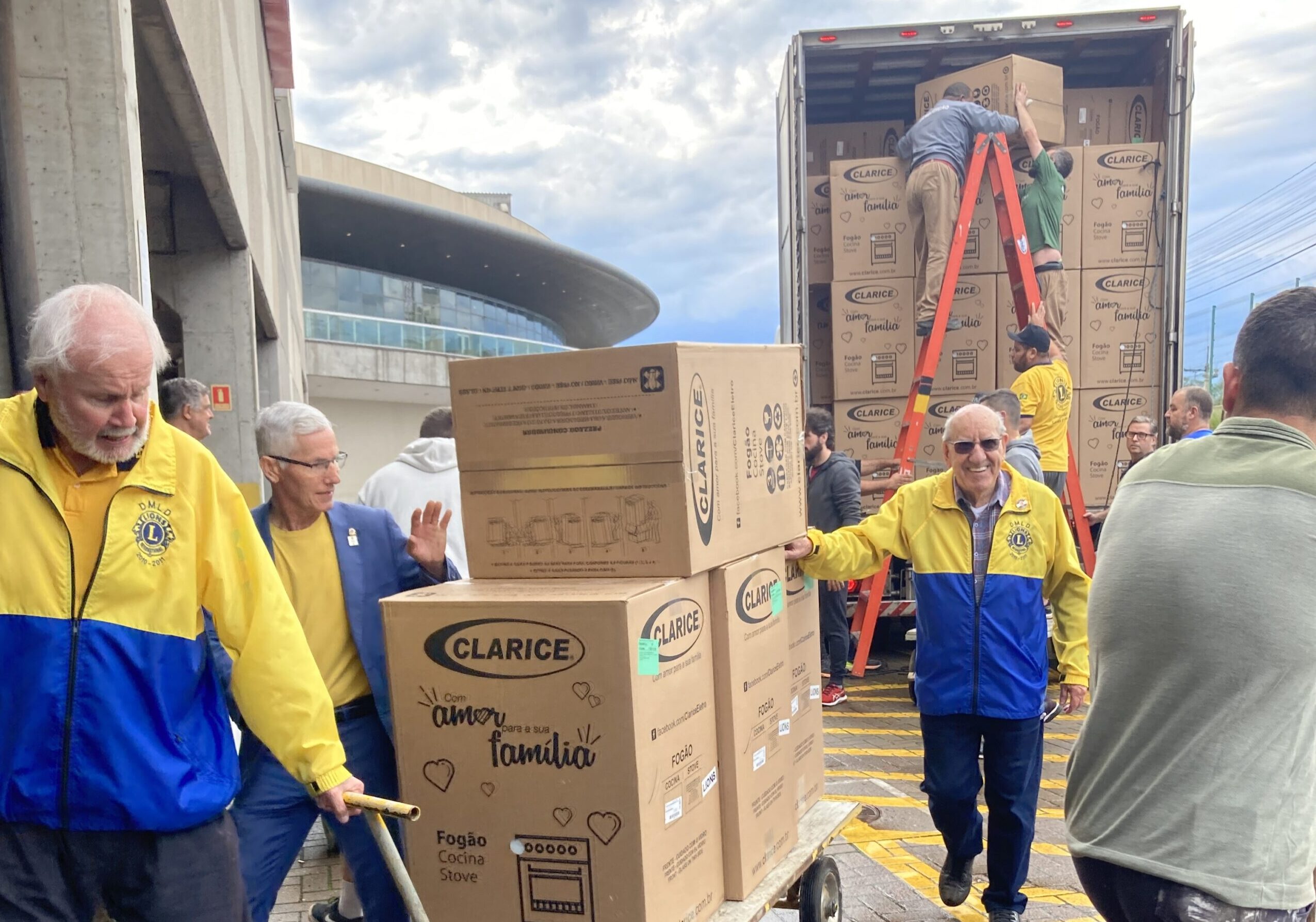 Canoas Shopping é ponto logístico para campanha do Lions