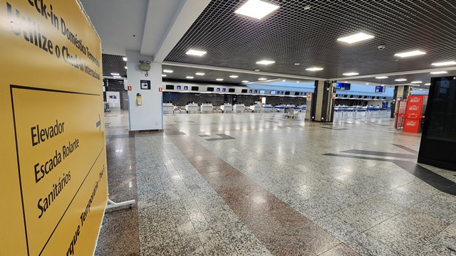 Embarque e desembarque de passageiros é retomado no aeroporto