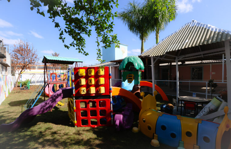 Após ser devastada pelas chuvas, creche Vitória é revitalizada e reaberta em Porto Alegre