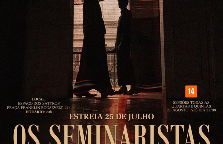 “Os Seminaristas” estreia nova temporada em São Paulo questionando amor, liberdade e existência “às escondidas”