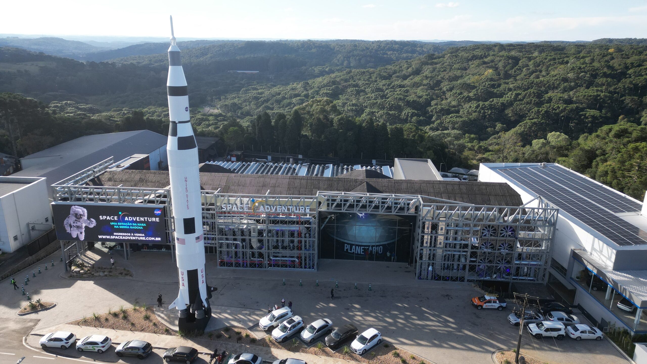 Praia de Belas e Space Adventure oferecem uma experiência NASA no shopping