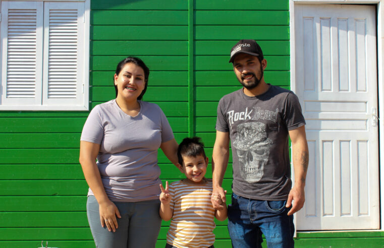 Campanha Fé no Rio Grande entrega primeira casa