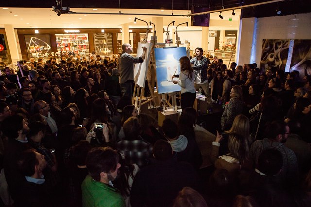 Art Battle, maior competição de pintura ao vivo do mundo, será atração no BarraShoppingSul