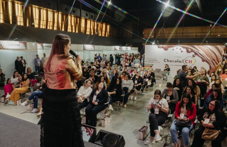 Mara Cakes e João Rodrigues abrem a ChocolaTCHÊ com palestras sobre sucesso e empreendedorismo