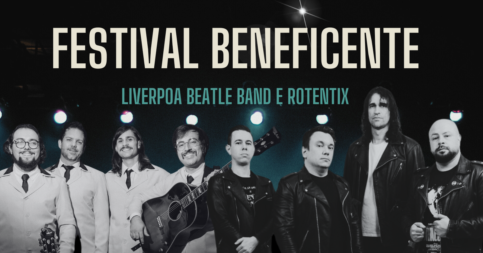 Liverpoa Beatle Band e Rotentix realizam ação beneficente em São Leopoldo