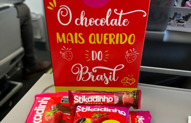 GOL surpreende Clientes do voo Brasília – Florianópolis com uma ação que une chocolate e cuidado