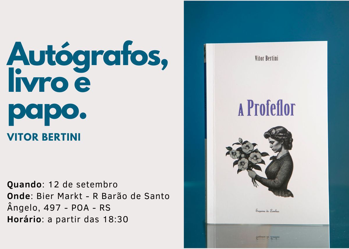 Vitor Bertini lança “A Profeflor” nesta quinta-feira