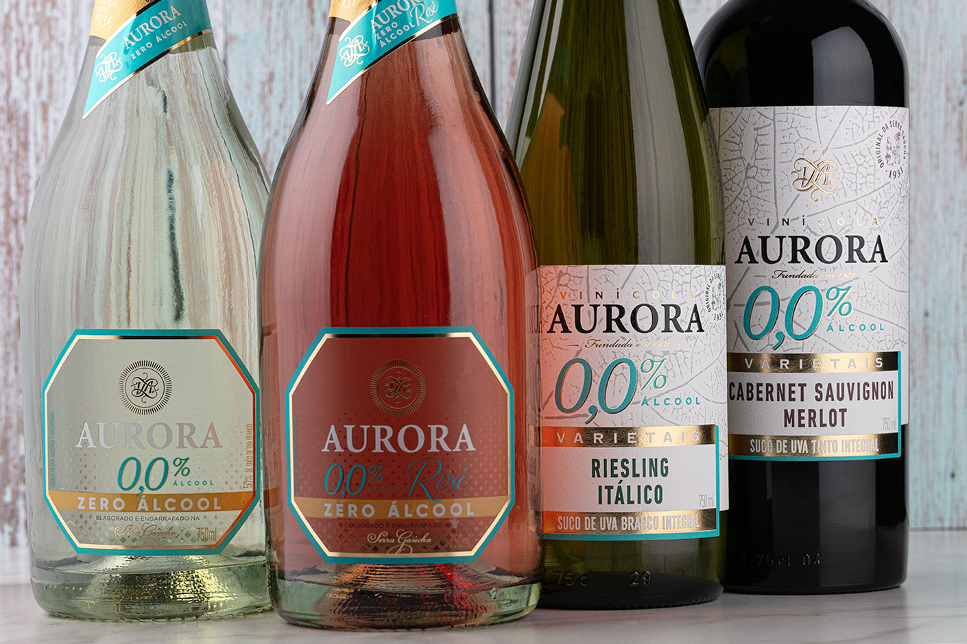 Vinícola Aurora lança mais duas versões na sua consagrada linha Zero Álcool