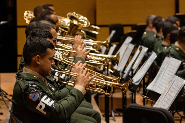 Banda do 3º Batalhão de Polícia do Exército faz concerto especial de Natal nesta sexta-feira