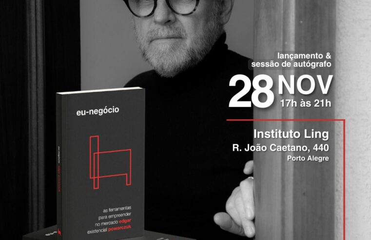 Empreendedorismo e Saúde Mental: Edgar Powarczuk lança o livro ‘Eu-Negócio, as ferramentas para empreender no mercado existencial’