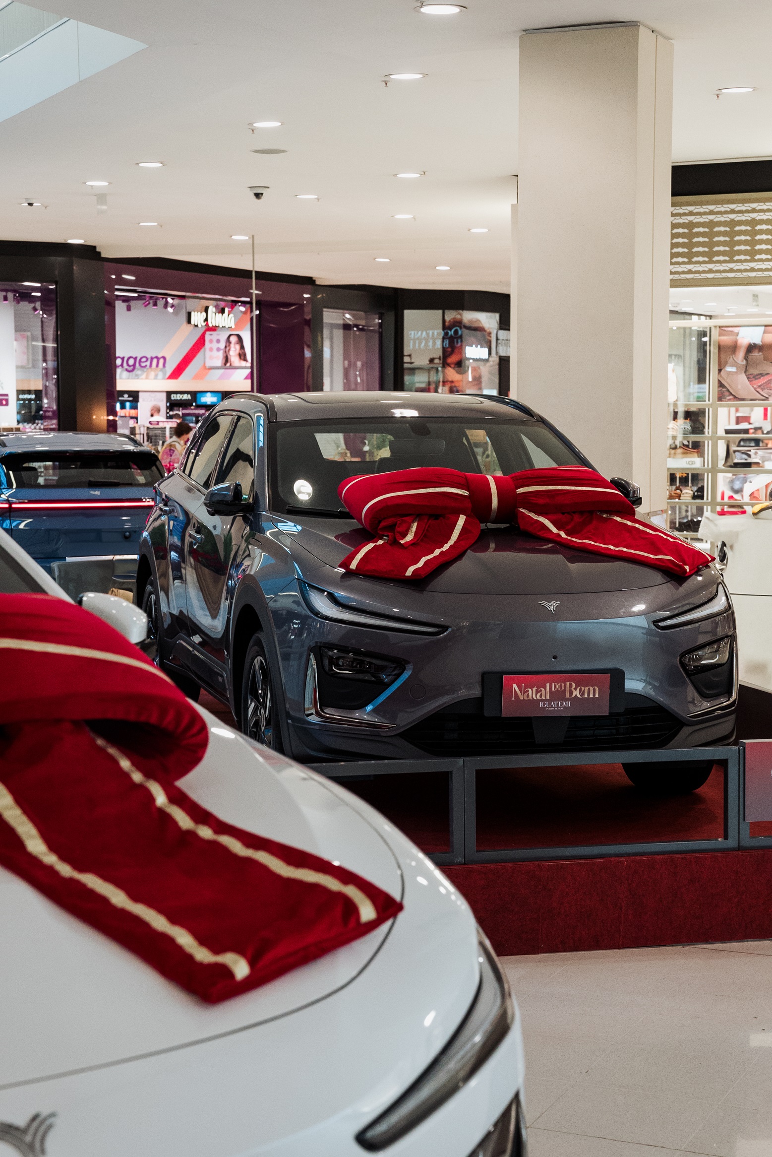 Marca internacional de carros elétricos chega a Porto Alegre em tradicional sorteio de shopping da capital