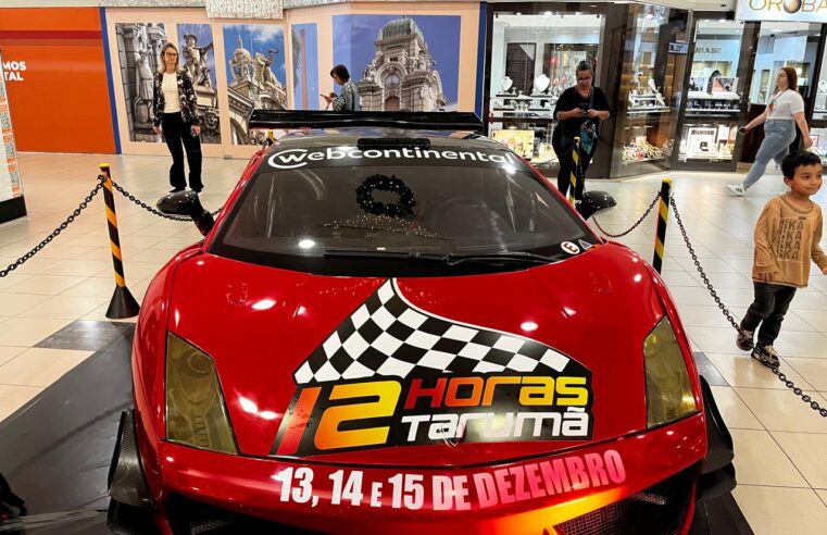 Carro oficial das 12 Horas de Tarumã está em exposição no TOTAL até 8/12