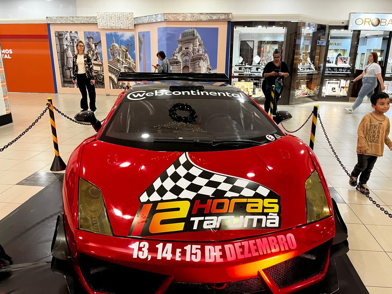 Carro oficial das 12 Horas de Tarumã está em exposição no TOTAL até 8/12