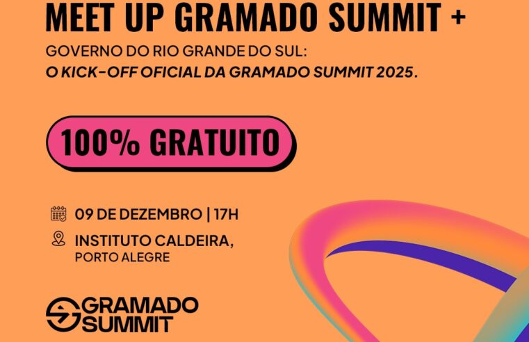 Gramado Summit 2025: inovação, tecnologia e solidariedade marcam lançamento da 8ª edição