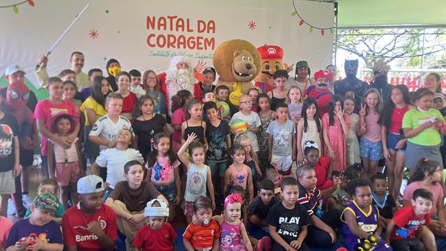 Instituto do Câncer Infantil reúne 600 pessoas na Festa de Natal e celebra mais um ano de superação e solidariedade