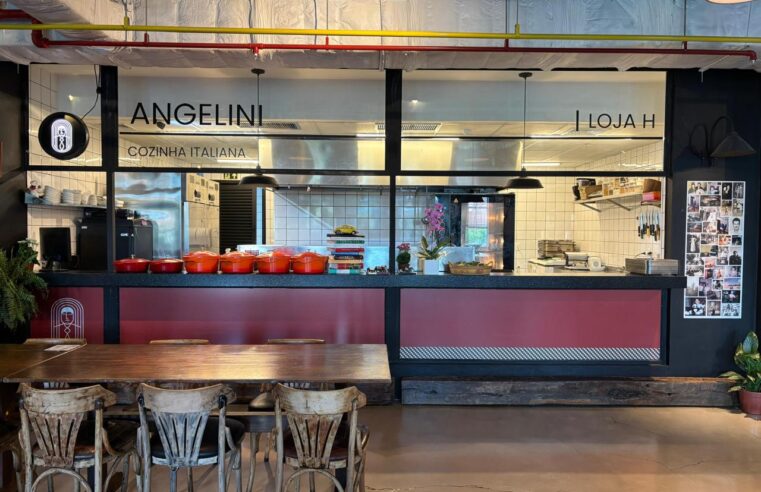 Angelini: novo restaurante focado em gastronomia italiana inaugura no Food Hall Country