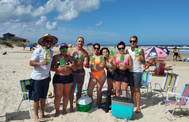 Ação “Um pé na areia e outro na Lebes” vai distribuir 20 mil chinelos personalizados no verão gaúcho