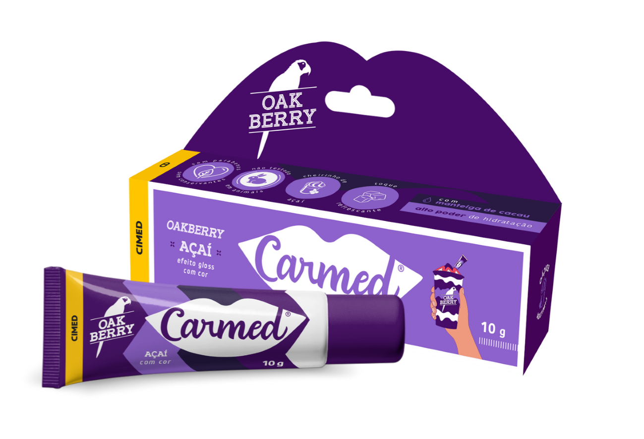 Carmed se une à OAKBERRY e lança Carmed Açaí