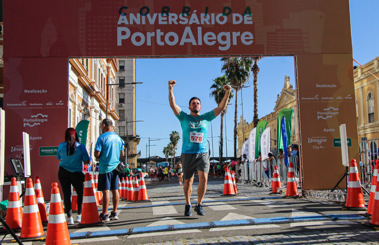 Porto Alegre celebra 253 anos com mais uma Corrida do Aniversário