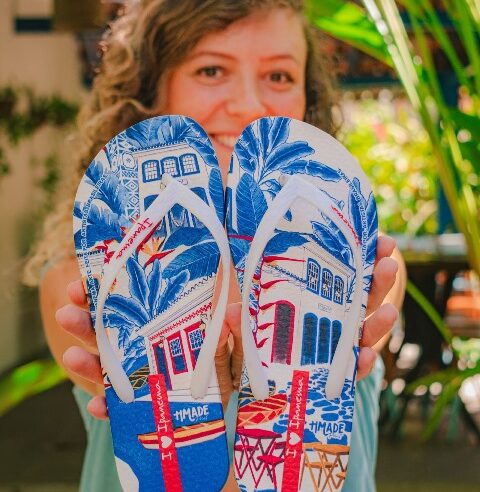 Artista gaúcha é selecionada para estampar o novo lançamento das Sandálias Ipanema