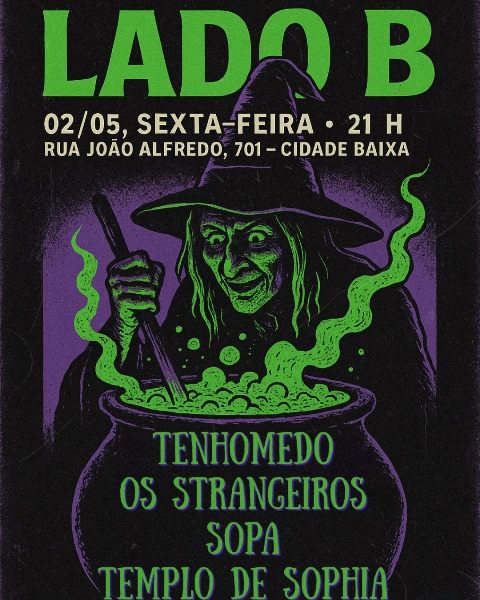 Evento no LADO B recebe quatro bandas que representam diferentes vertentes do rock contemporâneo