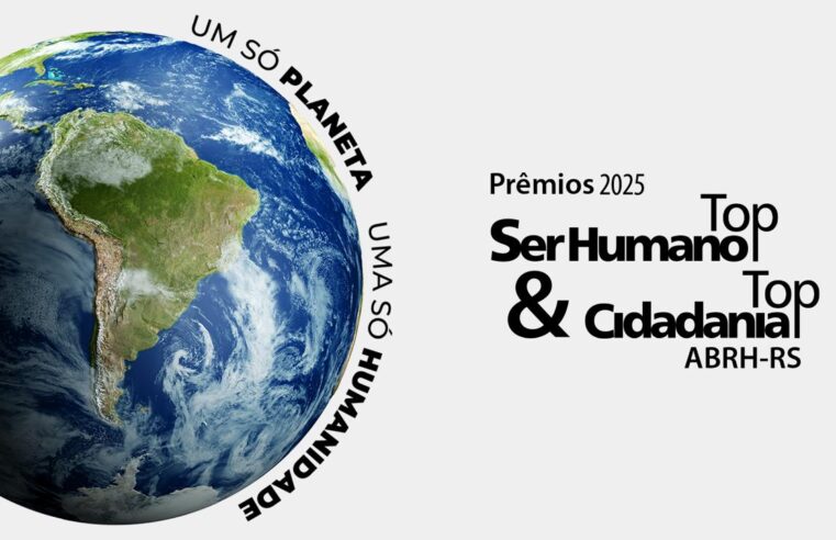 As inscrições para os prêmios Top Ser Humano e Top Cidadania 2025 se encerram dia 30 de abril