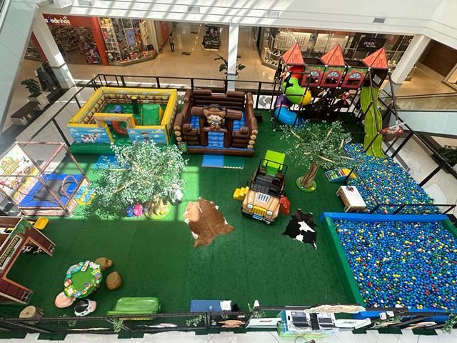Diversão garantida para os pequenos no Canoas Shopping