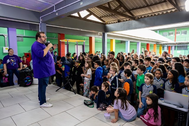 CulturaTech leva arte e robótica para escolas de Esteio e São Leopoldo atingidas pelas enchentes