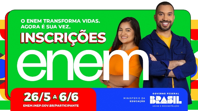 ENEM transforma vidas – Escala assina a campanha pela décima primeira vez