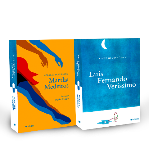 Vitrola lança coleção “Dose Única” com livros de Martha Medeiros e Luis Fernando Verissimo