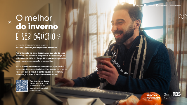 Campanha do Grupo RBS destaca o jeito gaúcho de viver o inverno