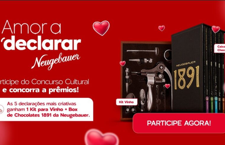 Concurso cultural “Amor a Declarar Neugebauer” celebra o Dia dos Namorados
