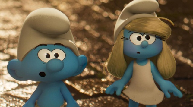 CineMaterna exibe “Smurfs” no Praia de Belas com sessão especial para famílias com bebês